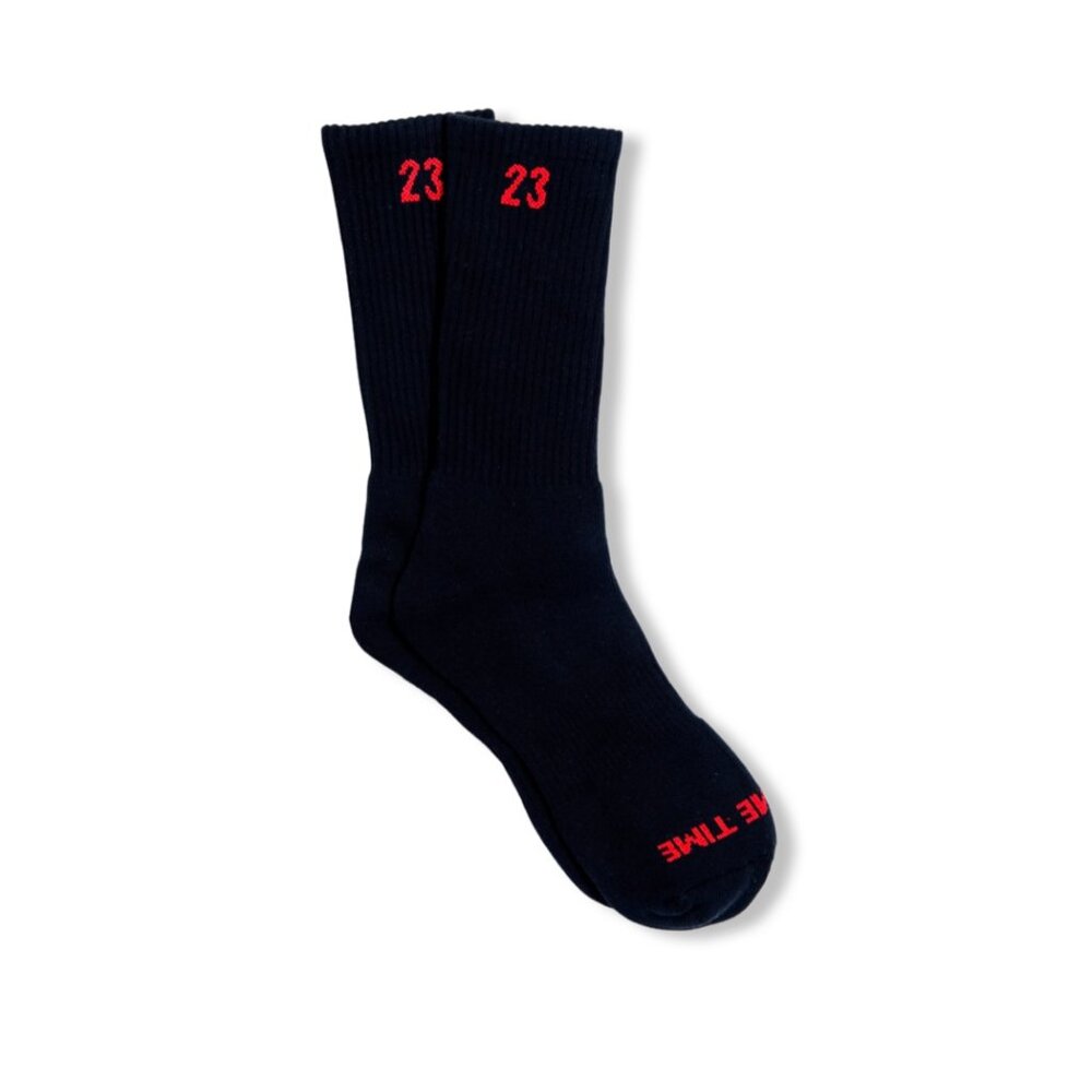 Jordan 23 Socks Chicago Bulls Black